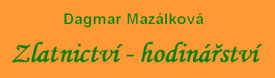 logo/avatar, Zlatnictví Dagmar Mazálková